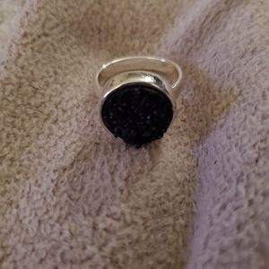 Silvertone ring